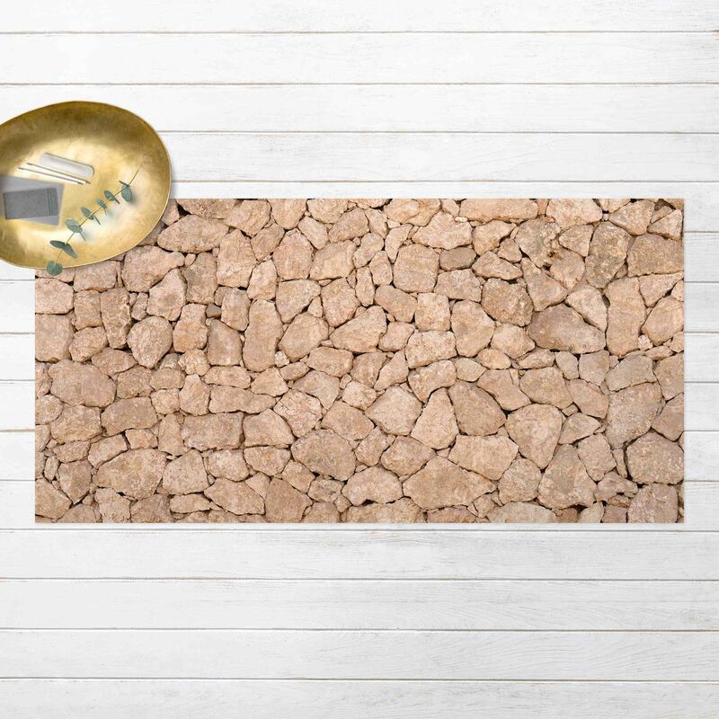Alfombras vinílicas - Apulia Stonewall - Ancient Stone Wall Of Large Stones - Apaisado 1:2 Dimensión LxA: 70cm x 140cm
Alfombras vinílicas - Apulia Stonewall - Ancient Stone Wall Of Large Stones - Apaisado 1:2 Dimensión LxA: 70cm x 140cm