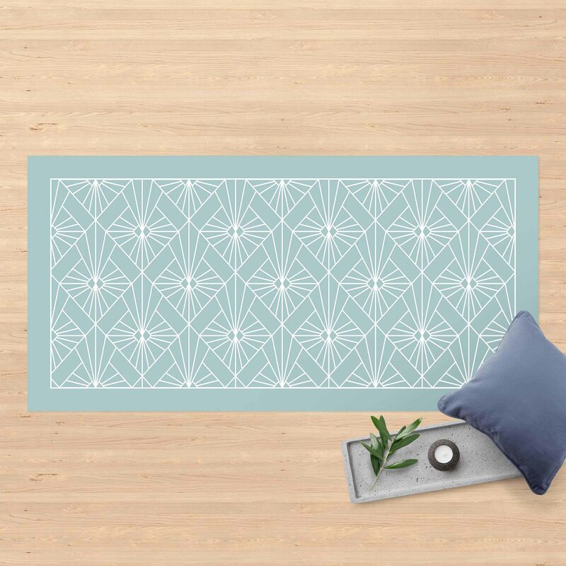 Bilderwelten - Alfombras vinílicas - Art Deco Beam Pattern With Frame - Apaisado 1:2 Dimensión LxA: 140cm x 280cm
Bilderwelten - Alfombras vinílicas - Art Deco Beam Pattern With Frame - Apaisado 1:2 Dimensión LxA: 140cm x 280cm