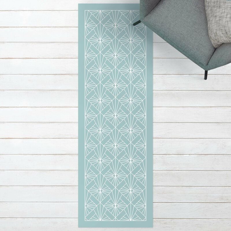 Alfombras vinílicas - Art Deco Beam Pattern With Frame - Panorámico Dimensión LxA: 120cm x 40cm
Alfombras vinílicas - Art Deco Beam Pattern With Frame - Panorámico Dimensión LxA: 120cm x 40cm