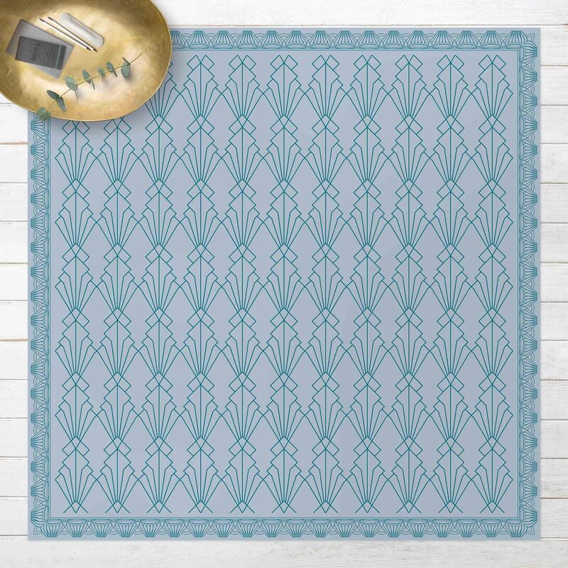Alfombras vinílicas - Art Deco Fan Pattern With Border - Cuadrado 1:1 Dimensión LxA: 40cm x 40cm
Alfombras vinílicas - Art Deco Fan Pattern With Border - Cuadrado 1:1 Dimensión LxA: 40cm x 40cm