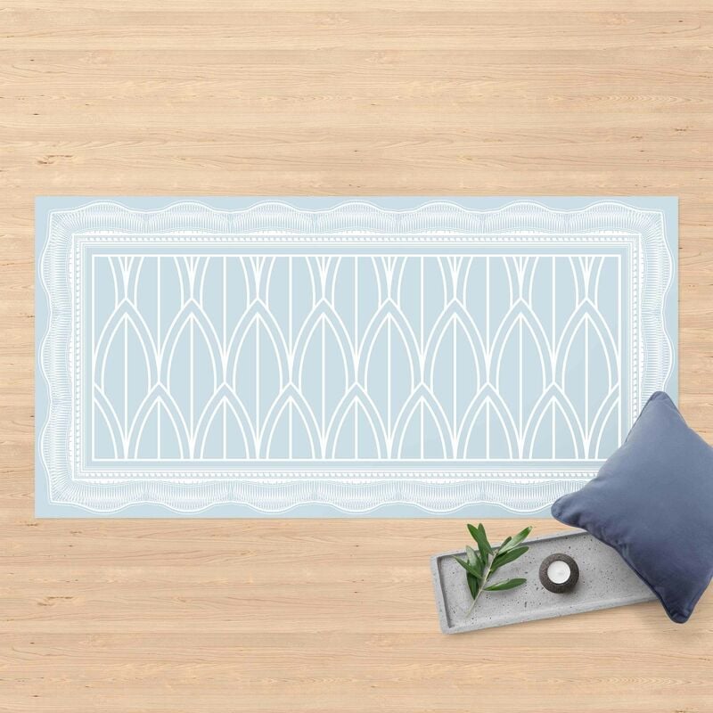 Alfombras vinílicas - Art Deco Feather Pattern With Border - Apaisado 1:2 Dimensión LxA: 40cm x 80cm
Alfombras vinílicas - Art Deco Feather Pattern With Border - Apaisado 1:2 Dimensión LxA: 40cm x 80cm