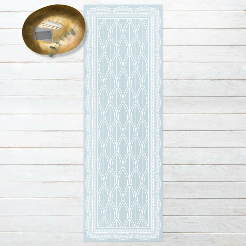 Alfombras vinílicas - Art Deco Feather Pattern With Border - Panorámico Dimensión LxA: 300cm x 100cm
Alfombras vinílicas - Art Deco Feather Pattern With Border - Panorámico Dimensión LxA: 300cm x 100cm