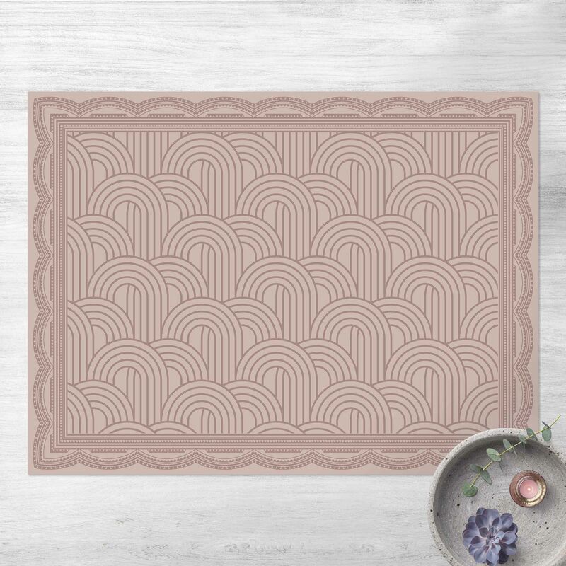 Alfombras vinílicas - Art Deco Mountains Pattern With Border - Apaisado 3:4 Dimensión LxA: 75cm x 100cm
Alfombras vinílicas - Art Deco Mountains Pattern With Border - Apaisado 3:4 Dimensión LxA: 75cm x 100cm