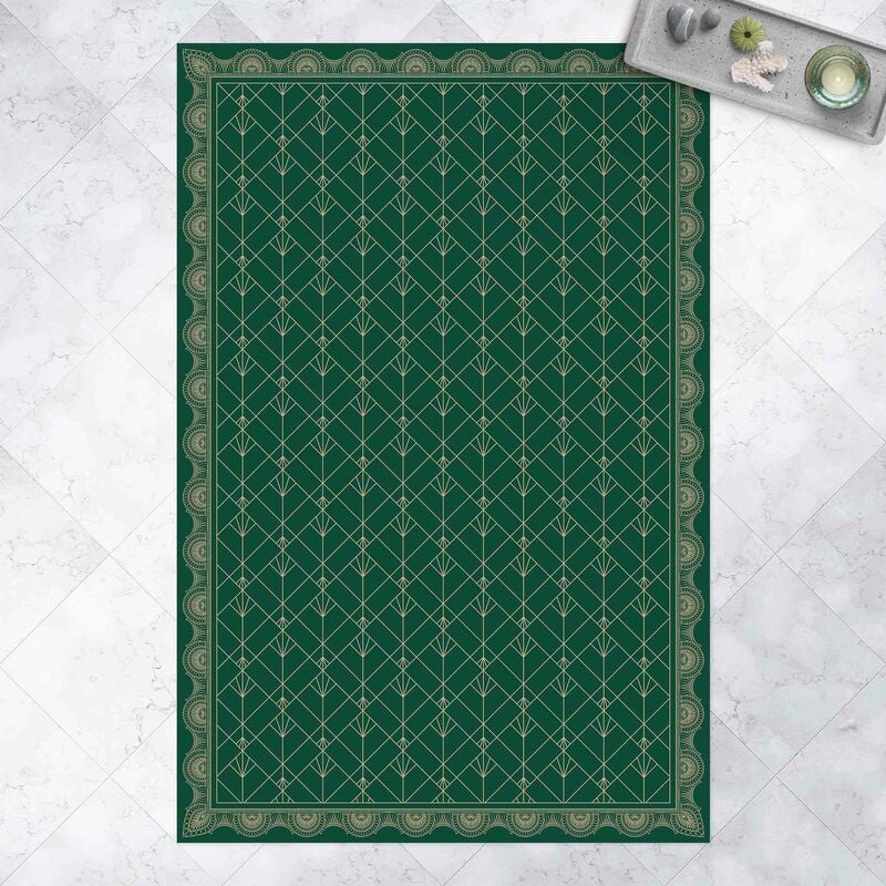 Alfombras vinílicas - Art Deco Palm With Border - Alto 3:2 Dimensión LxA: 120cm x 80cm
Alfombras vinílicas - Art Deco Palm With Border - Alto 3:2 Dimensión LxA: 120cm x 80cm