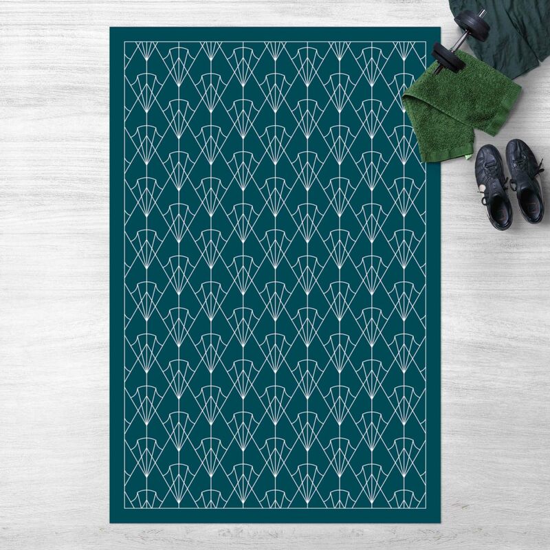 Alfombras vinílicas - Art Deco Pattern Arrows With Border - Alto 3:2 Dimensión LxA: 60cm x 40cm
Alfombras vinílicas - Art Deco Pattern Arrows With Border - Alto 3:2 Dimensión LxA: 60cm x 40cm