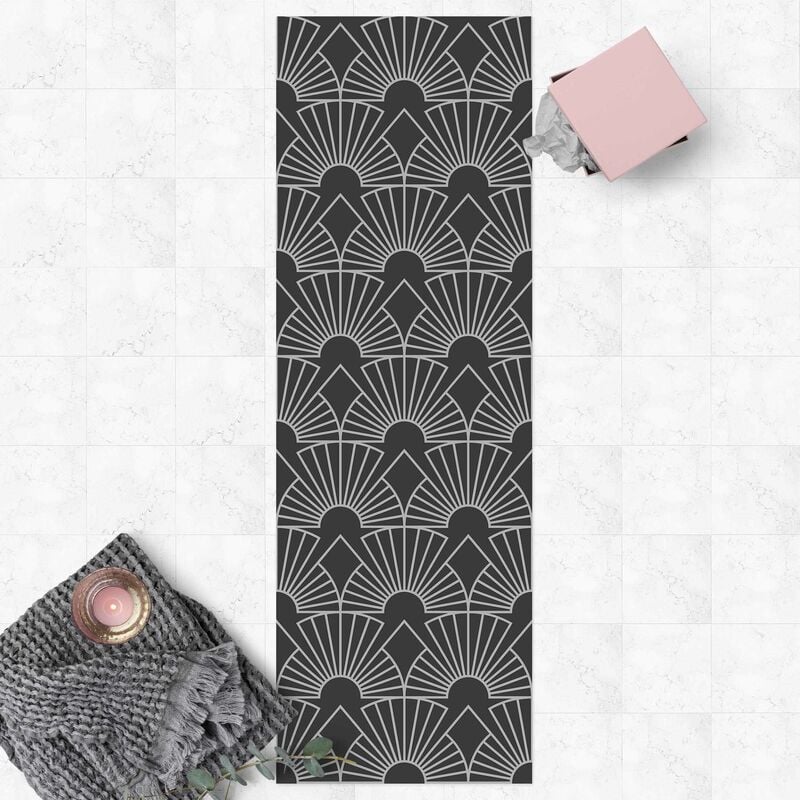Bilderwelten - Alfombras vinílicas - Art Deco Radial Arches Line Pattern - Panorámico Dimensión LxA: 300cm x 100cm
Bilderwelten - Alfombras vinílicas - Art Deco Radial Arches Line Pattern - Panorámico Dimensión LxA: 300cm x 100cm
