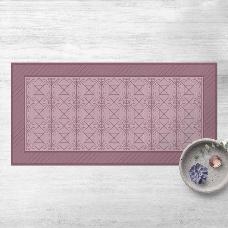 Bilderwelten - Alfombras vinílicas - Art Deco Sun Star Pattern With Border - Apaisado 1:2 Dimensión LxA: 140cm x 280cm
Bilderwelten - Alfombras vinílicas - Art Deco Sun Star Pattern With Border - Apaisado 1:2 Dimensión LxA: 140cm x 280cm