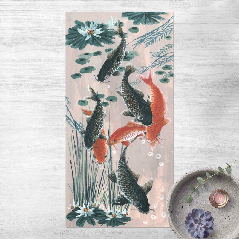 Alfombras vinílicas - Asian Painting Koi In Pond II - Alto 2:1 Dimensión LxA: 240cm x 120cm
Alfombras vinílicas - Asian Painting Koi In Pond II - Alto 2:1 Dimensión LxA: 240cm x 120cm