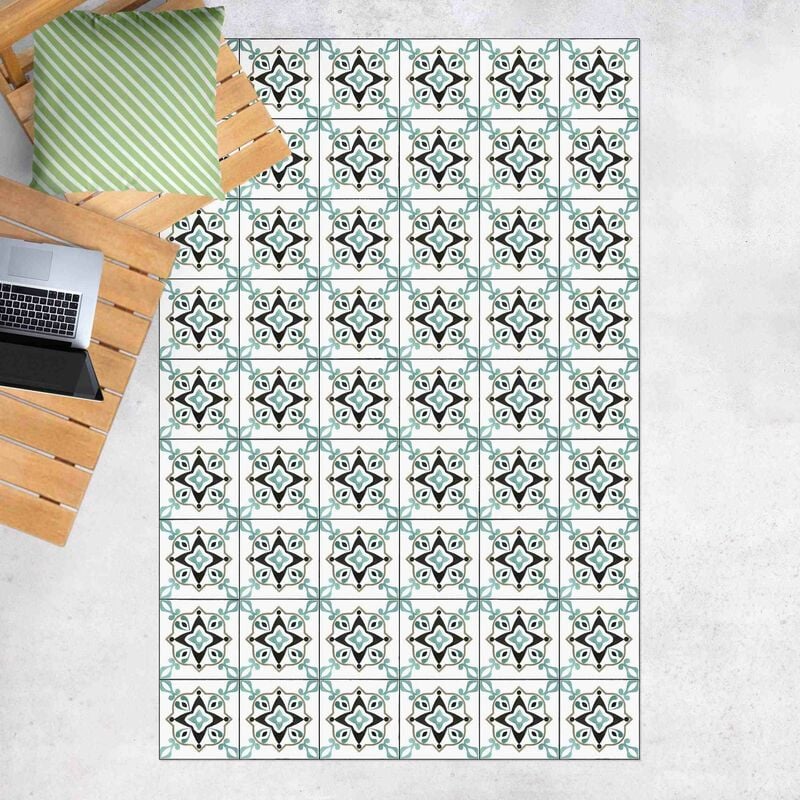 Alfombras vinílicas - Backsplash Brown Turquoise - Alto 3:2 Dimensión LxA: 90cm x 60cm
Alfombras vinílicas - Backsplash Brown Turquoise - Alto 3:2 Dimensión LxA: 90cm x 60cm