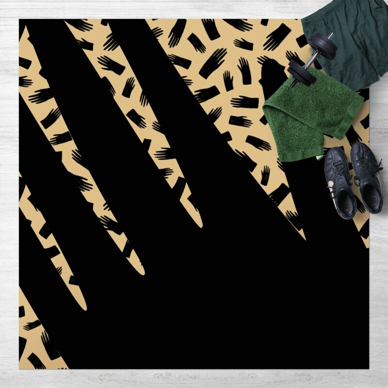 Alfombras vinílicas - Black Ink Hand Pattern With Giant Hand - Cuadrado 1:1 Dimensión LxA: 80cm x 80cm
Alfombras vinílicas - Black Ink Hand Pattern With Giant Hand - Cuadrado 1:1 Dimensión LxA: 80cm x 80cm