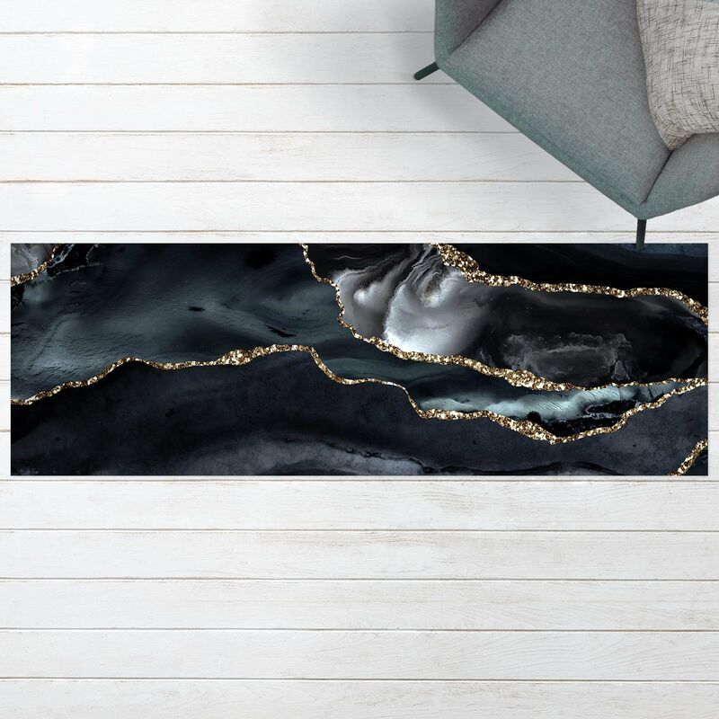 Alfombras vinílicas - Black With Glitter Gold - Panorama Formato apaisado Dimensión LxA: 60cm x 180cm
Alfombras vinílicas - Black With Glitter Gold - Panorama Formato apaisado Dimensión LxA: 60cm x 180cm