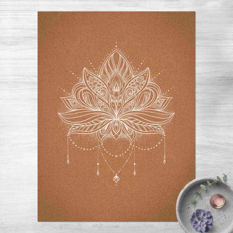 Alfombras vinílicas - Boho Lotus Flower White Cork Look - Alto 4:3 Dimensión LxA: 80cm x 60cm
Alfombras vinílicas - Boho Lotus Flower White Cork Look - Alto 4:3 Dimensión LxA: 80cm x 60cm