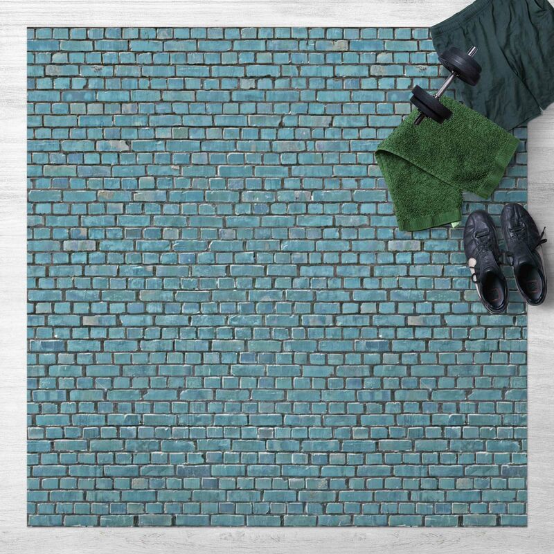 Bilderwelten - Alfombras vinílicas - Brick Wall Wallpaper Turquoise Blue - Cuadrado 1:1 Dimensión LxA: 120cm x 120cm
Bilderwelten - Alfombras vinílicas - Brick Wall Wallpaper Turquoise Blue - Cuadrado 1:1 Dimensión LxA: 120cm x 120cm