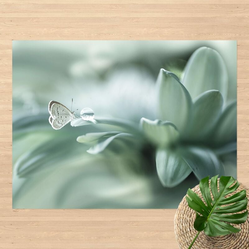 Alfombras vinílicas - Butterfly And Dewtrops In Pastel Green - Apaisado 3:4 Dimensión LxA: 135cm x 180cm
Alfombras vinílicas - Butterfly And Dewtrops In Pastel Green - Apaisado 3:4 Dimensión LxA: 135cm x 180cm