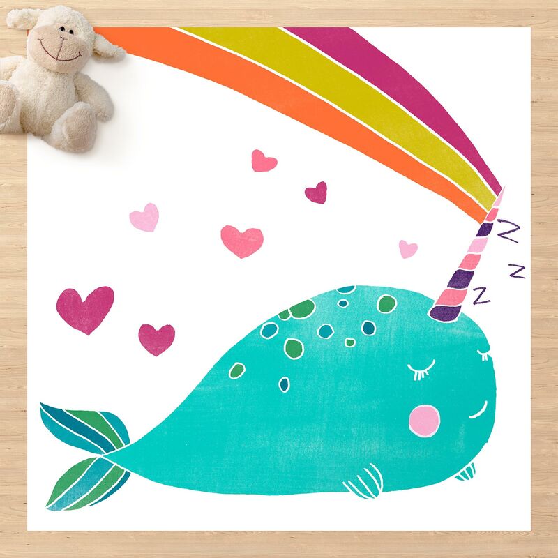 Alfombras vinílicas - Cheerful Narwhal ll - Cuadrado 1:1 Dimensión LxA: 80cm x 80cm
Alfombras vinílicas - Cheerful Narwhal ll - Cuadrado 1:1 Dimensión LxA: 80cm x 80cm