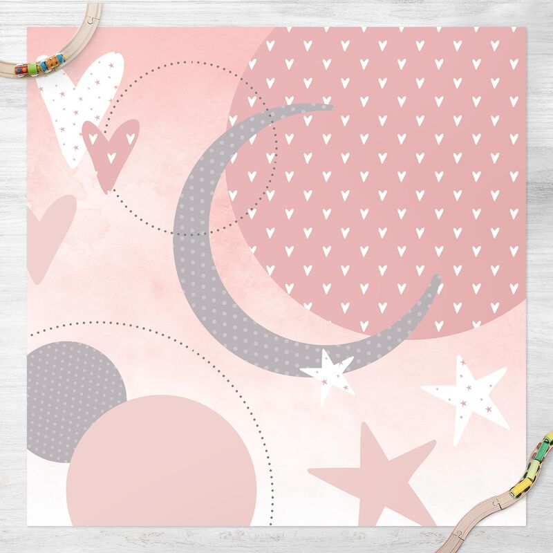 Alfombras vinílicas - Children`s Rug Grafical - Stars And Moon - Cuadrado 1:1 Dimensión LxA: 60cm x 60cm
Alfombras vinílicas - Children`s Rug Grafical - Stars And Moon - Cuadrado 1:1 Dimensión LxA: 60cm x 60cm