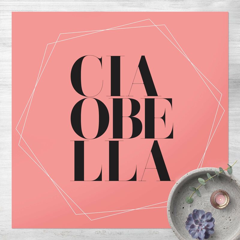 Alfombras vinílicas - Ciao Bella In Hexagons Light Pink Backdrop - Cuadrado 1:1 Dimensión LxA: 100cm x 100cm
Alfombras vinílicas - Ciao Bella In Hexagons Light Pink Backdrop - Cuadrado 1:1 Dimensión LxA: 100cm x 100cm