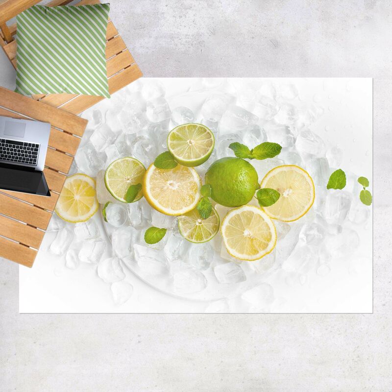 Alfombras vinílicas - Citrus Fruit On Ice Cubes - Apaisado 2:3 Dimensión LxA: 120cm x 180cm
Alfombras vinílicas - Citrus Fruit On Ice Cubes - Apaisado 2:3 Dimensión LxA: 120cm x 180cm