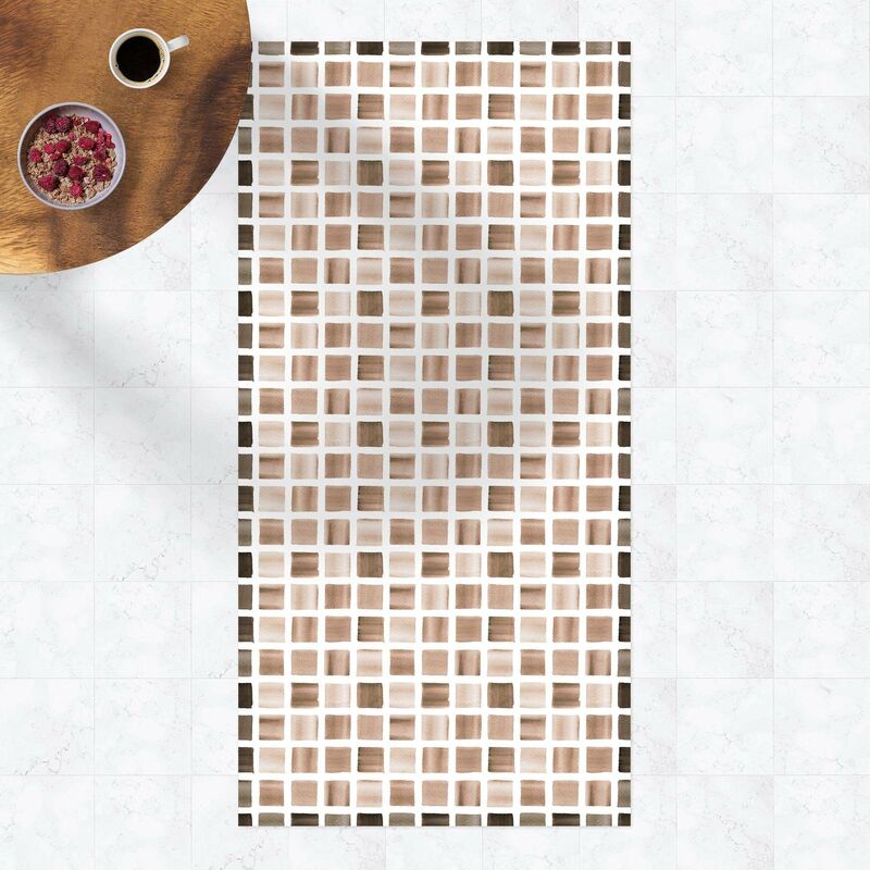 Alfombras vinílicas - Coffee Coloured Watercolour Mosaic - Alto 2:1 Dimensión LxA: 140cm x 70cm
Alfombras vinílicas - Coffee Coloured Watercolour Mosaic - Alto 2:1 Dimensión LxA: 140cm x 70cm