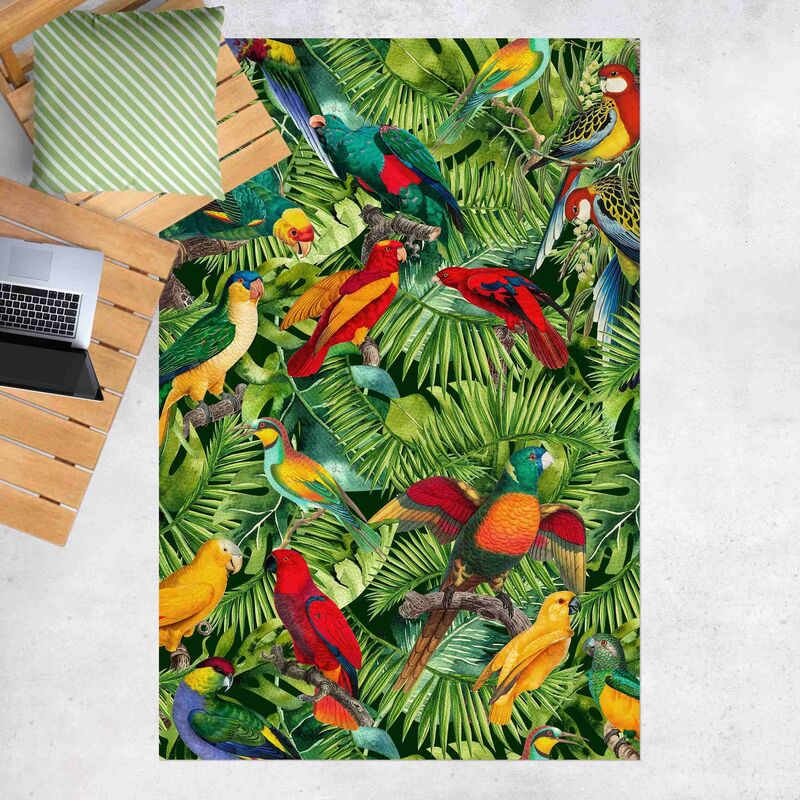 Alfombras vinílicas - Colourful Collage - Parrots In The Jungle - Alto 3:2 Dimensión LxA: 150cm x 100cm
Alfombras vinílicas - Colourful Collage - Parrots In The Jungle - Alto 3:2 Dimensión LxA: 150cm x 100cm