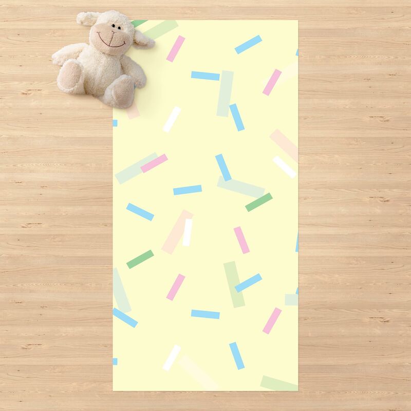 Bilderwelten - Alfombras vinílicas - Colourful Confetti Of Pastel Stripes - Alto 2:1 Dimensión LxA: 200cm x 100cm
Bilderwelten - Alfombras vinílicas - Colourful Confetti Of Pastel Stripes - Alto 2:1 Dimensión LxA: 200cm x 100cm