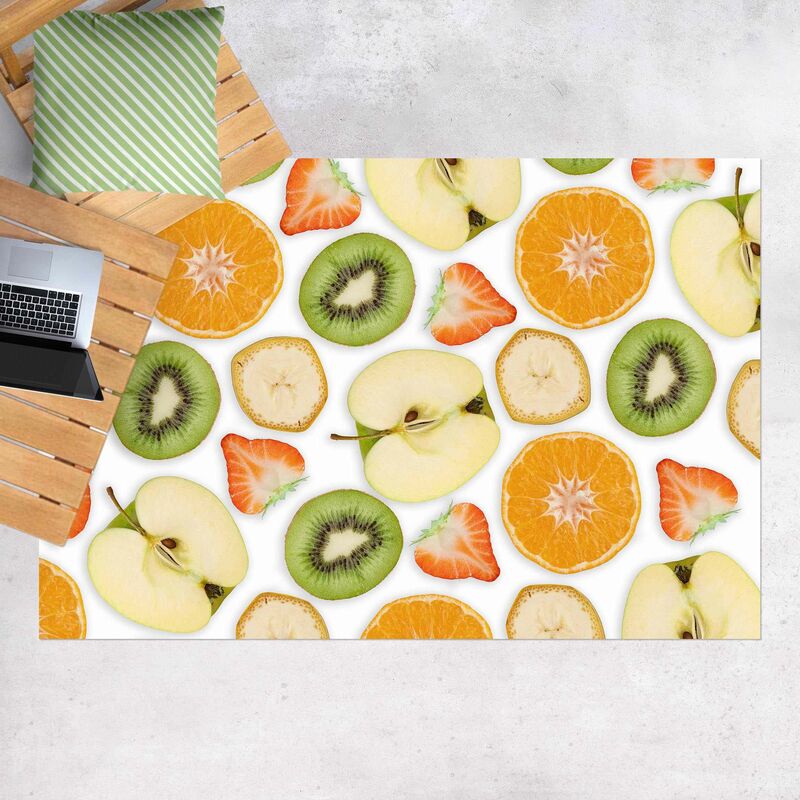 Alfombras vinílicas - Colourful Fruit Mix - Apaisado 2:3 Dimensión LxA: 80cm x 120cm
Alfombras vinílicas - Colourful Fruit Mix - Apaisado 2:3 Dimensión LxA: 80cm x 120cm