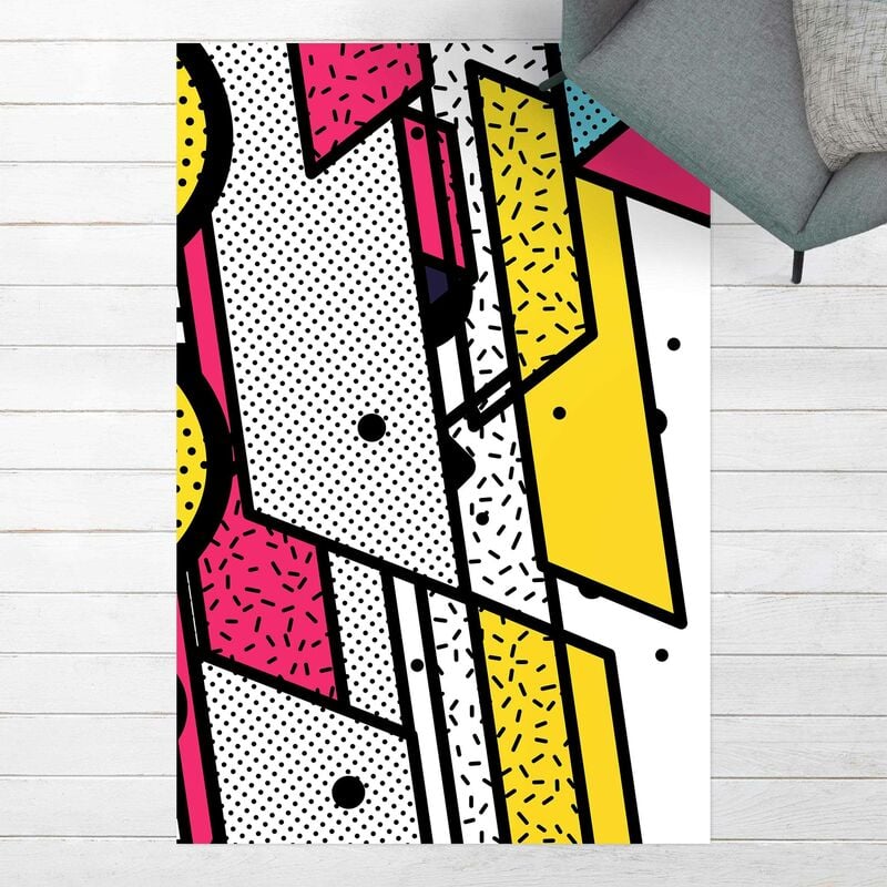 Alfombras vinílicas - Composition Neo Memphis Pink And Yellow - Alto 3:2 Dimensión LxA: 210cm x 140cm
Alfombras vinílicas - Composition Neo Memphis Pink And Yellow - Alto 3:2 Dimensión LxA: 210cm x 140cm