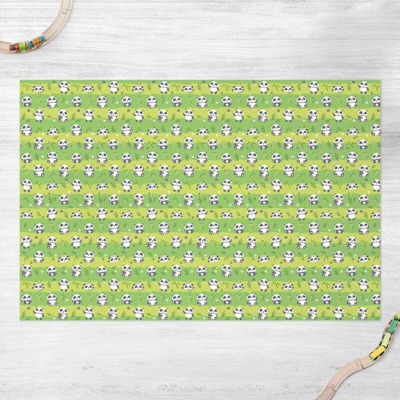 Alfombras vinílicas - Cute Panda Bears Wallpaper Green - Apaisado 2:3 Dimensión LxA: 40cm x 60cm
Alfombras vinílicas - Cute Panda Bears Wallpaper Green - Apaisado 2:3 Dimensión LxA: 40cm x 60cm