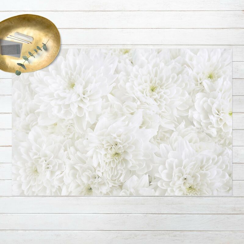 Alfombras vinílicas - Dahlia Sea Of Flowers White - Apaisado 2:3 Dimensión LxA: 40cm x 60cm
Alfombras vinílicas - Dahlia Sea Of Flowers White - Apaisado 2:3 Dimensión LxA: 40cm x 60cm