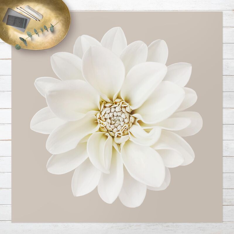 Alfombras vinílicas - Dahlia White Taupe Pastel Centered - Cuadrado 1:1 Dimensión LxA: 80cm x 80cm
Alfombras vinílicas - Dahlia White Taupe Pastel Centered - Cuadrado 1:1 Dimensión LxA: 80cm x 80cm