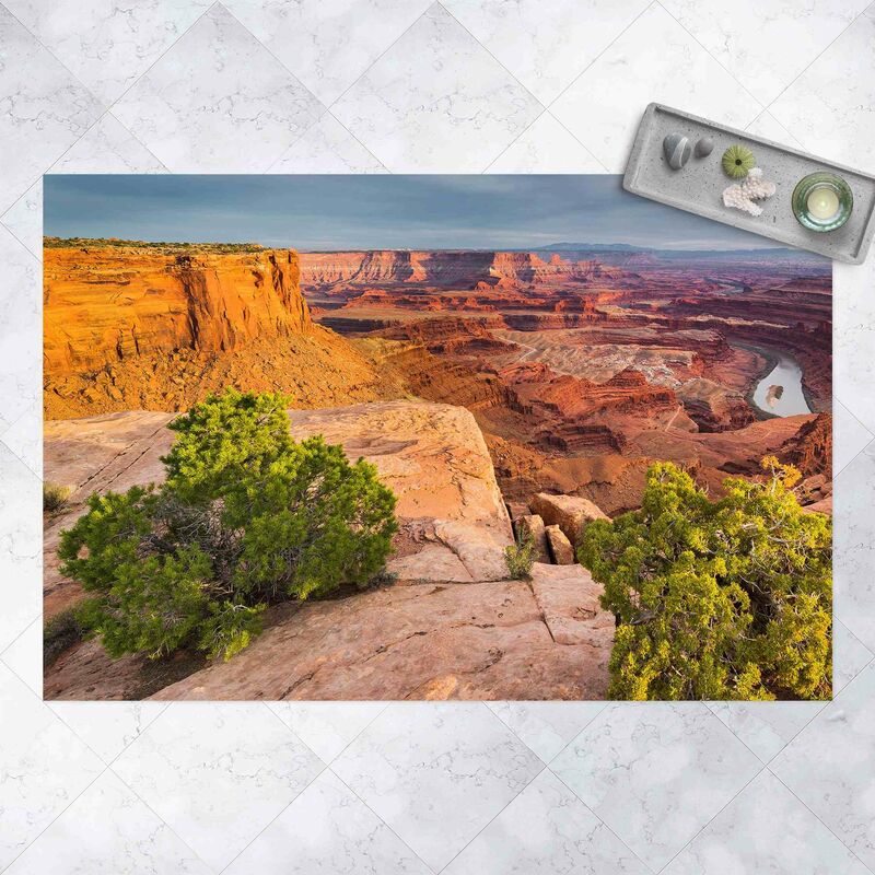 Alfombras vinílicas - Dead Horse Point Canyonlands National Park USA - Apaisado 2:3 Dimensión LxA: 140cm x 210cm
Alfombras vinílicas - Dead Horse Point Canyonlands National Park USA - Apaisado 2:3 Dimensión LxA: 140cm x 210cm