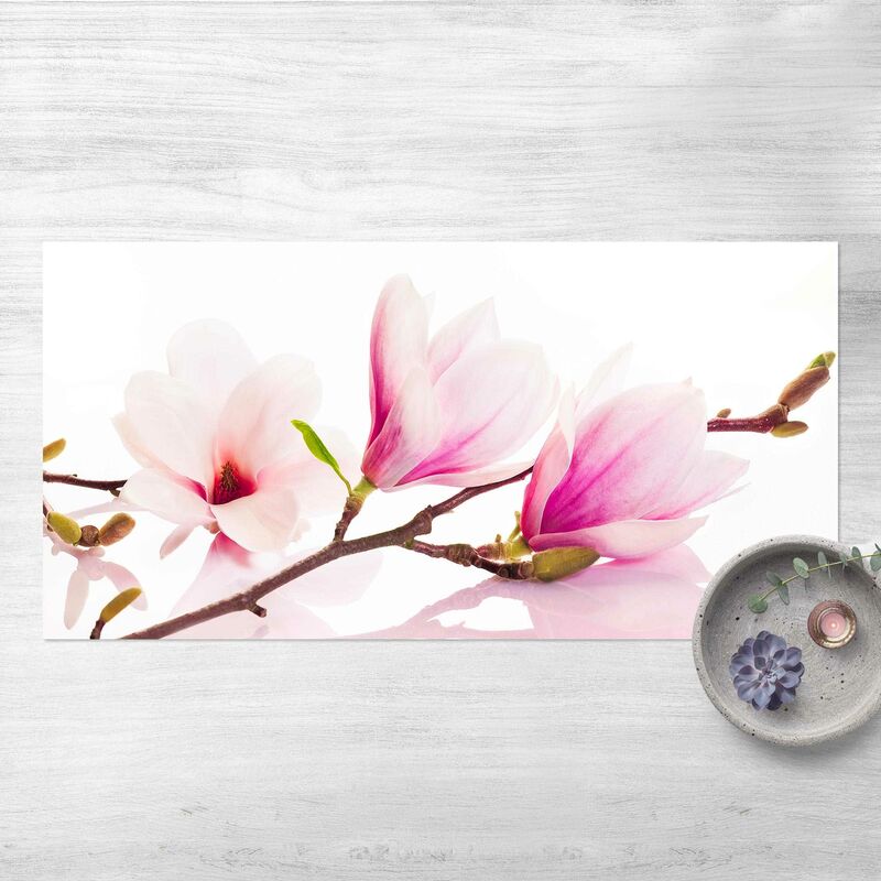 Alfombras vinílicas - Delicate Magnolia Branch - Apaisado 1:2 Dimensión LxA: 80cm x 160cm
Alfombras vinílicas - Delicate Magnolia Branch - Apaisado 1:2 Dimensión LxA: 80cm x 160cm
