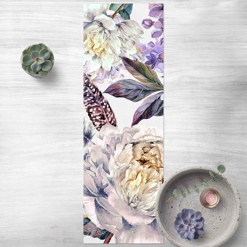 Bilderwelten - Alfombras vinílicas - Delicate Watercolour Boho Flowers And Feathers Pattern - Panorámico Dimensión LxA: 210cm x 70cm
Bilderwelten - Alfombras vinílicas - Delicate Watercolour Boho Flowers And Feathers Pattern - Panorámico Dimensión LxA: 210cm x 70cm