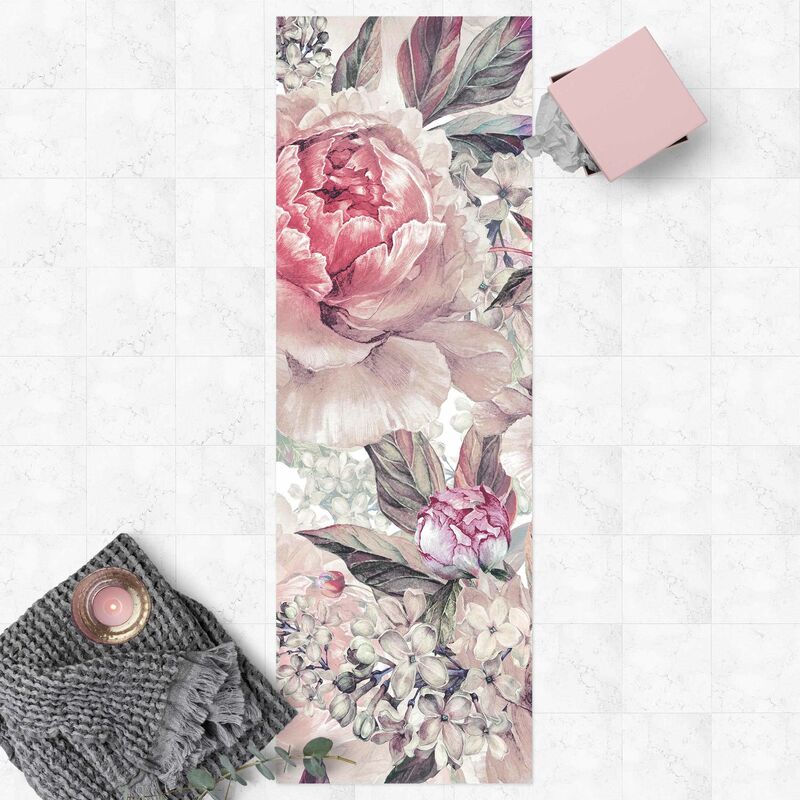 Alfombras vinílicas - Delicate Watercolour Peony Pattern - Panorámico Dimensión LxA: 120cm x 40cm
Alfombras vinílicas - Delicate Watercolour Peony Pattern - Panorámico Dimensión LxA: 120cm x 40cm