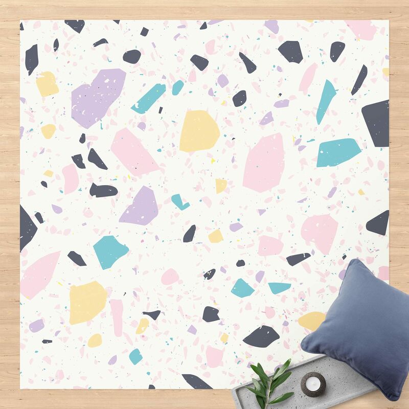 Alfombras vinílicas - Detailed Terrazzo Pattern Capri - Cuadrado 1:1 Dimensión LxA: 120cm x 120cm
Alfombras vinílicas - Detailed Terrazzo Pattern Capri - Cuadrado 1:1 Dimensión LxA: 120cm x 120cm