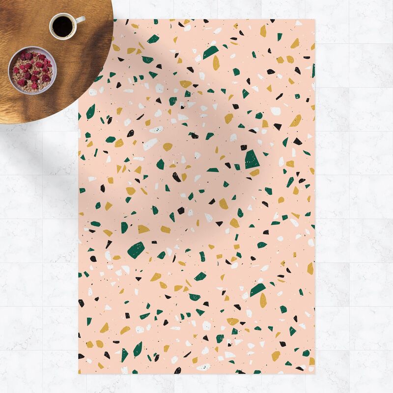 Alfombras vinílicas - Detailed Terrazzo Pattern Lecce - Alto 3:2 Dimensión LxA: 180cm x 120cm
Alfombras vinílicas - Detailed Terrazzo Pattern Lecce - Alto 3:2 Dimensión LxA: 180cm x 120cm