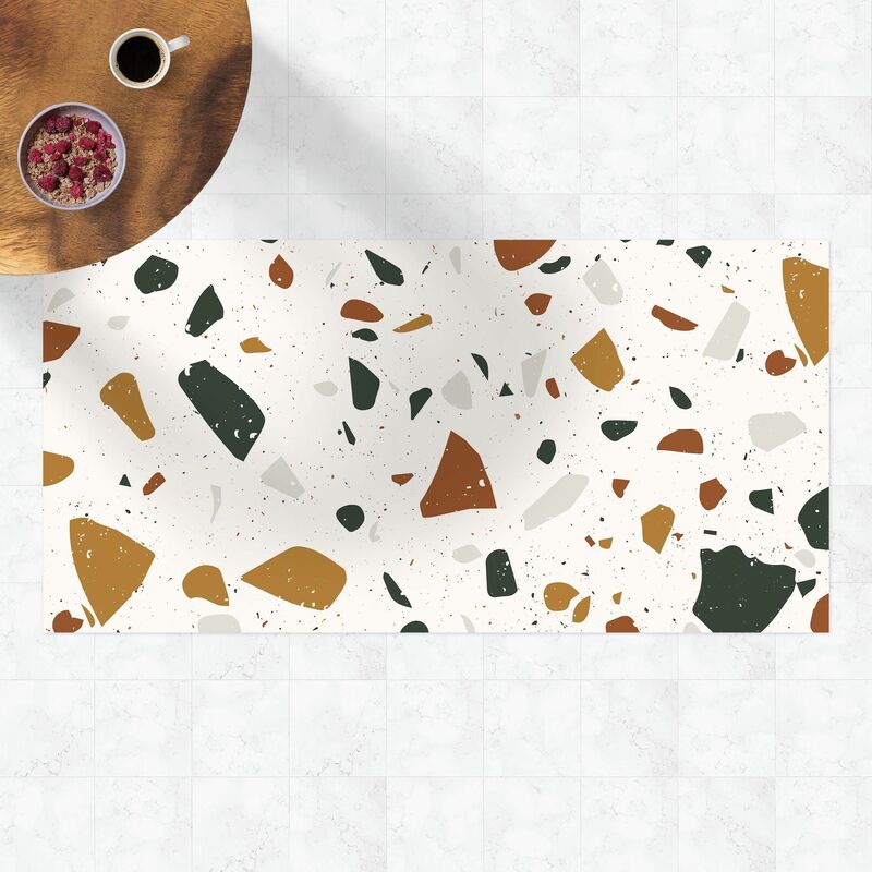 Alfombras vinílicas - Detailed Terrazzo Pattern Leghorn - Apaisado 1:2 Dimensión LxA: 70cm x 140cm
Alfombras vinílicas - Detailed Terrazzo Pattern Leghorn - Apaisado 1:2 Dimensión LxA: 70cm x 140cm