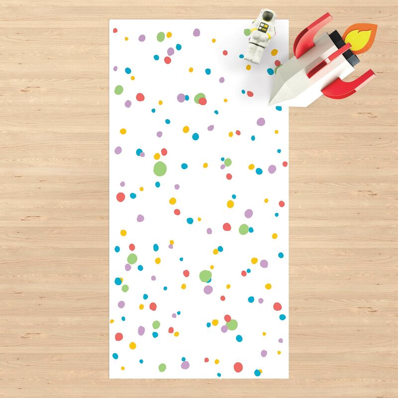 Alfombras vinílicas - Drawn Little Dots Colourful - Alto 2:1 Dimensión LxA: 220cm x 110cm
Alfombras vinílicas - Drawn Little Dots Colourful - Alto 2:1 Dimensión LxA: 220cm x 110cm