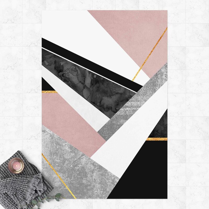 Alfombras vinílicas - Elisabeth Fredriksson - Black And White Geometry With Gold - Alto 3:2 Dimensión LxA: 150cm x 100cm
Alfombras vinílicas - Elisabeth Fredriksson - Black And White Geometry With Gold - Alto 3:2 Dimensión LxA: 150cm x 100cm