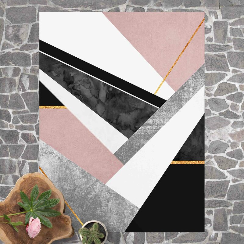 Alfombras vinílicas - Elisabeth Fredriksson - Black And White Geometry With Gold - Alto 4:3 Dimensión LxA: 140cm x 105cm
Alfombras vinílicas - Elisabeth Fredriksson - Black And White Geometry With Gold - Alto 4:3 Dimensión LxA: 140cm x 105cm