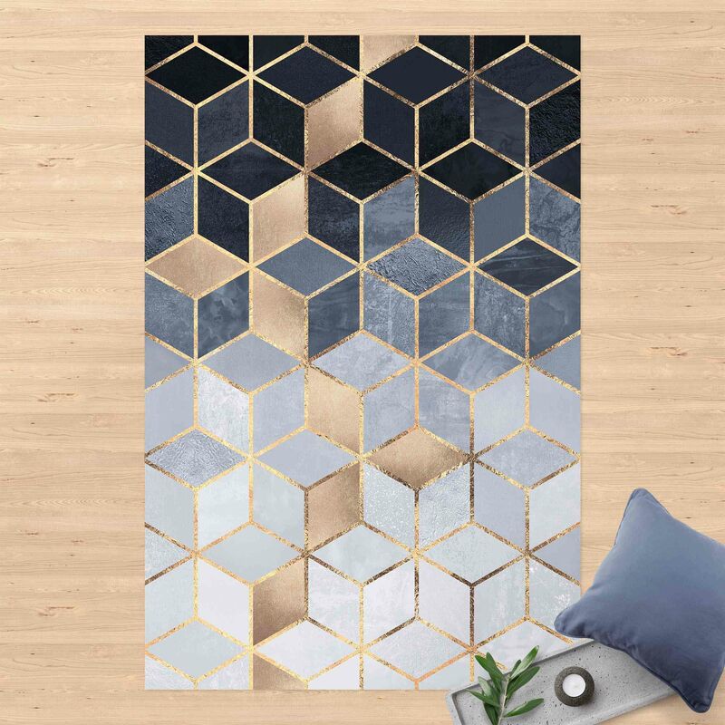 Alfombras vinílicas - Elisabeth Fredriksson - Blue White Golden Geometry - Alto 3:2 Dimensión LxA: 90cm x 60cm
Alfombras vinílicas - Elisabeth Fredriksson - Blue White Golden Geometry - Alto 3:2 Dimensión LxA: 90cm x 60cm