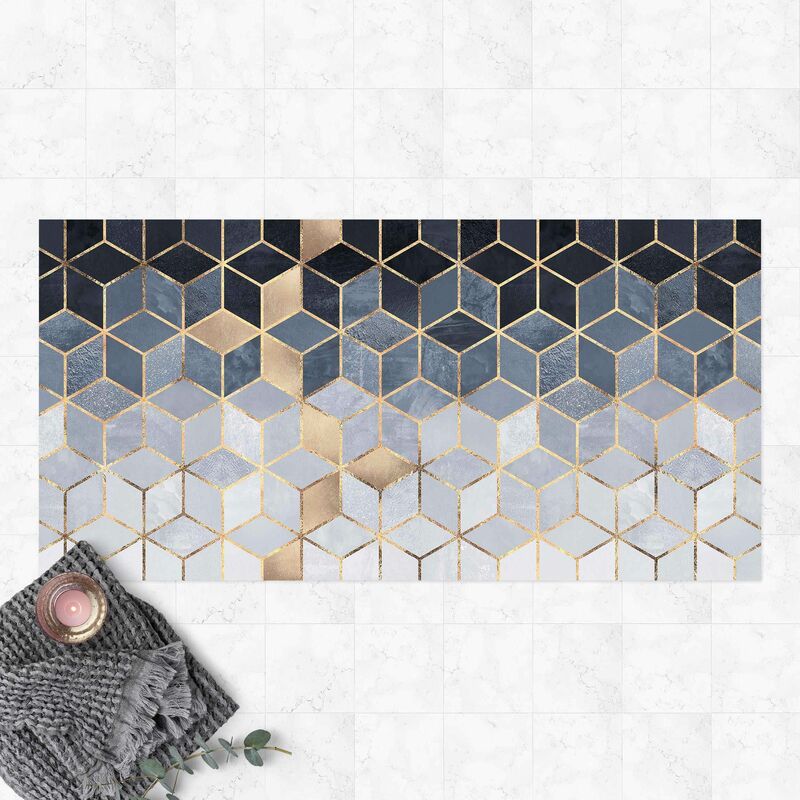 Bilderwelten - Alfombras vinílicas - Elisabeth Fredriksson - Blue White Golden Geometry - Apaisado 1:2 Dimensión LxA: 140cm x 280cm
Bilderwelten - Alfombras vinílicas - Elisabeth Fredriksson - Blue White Golden Geometry - Apaisado 1:2 Dimensión LxA: 140cm x 280cm