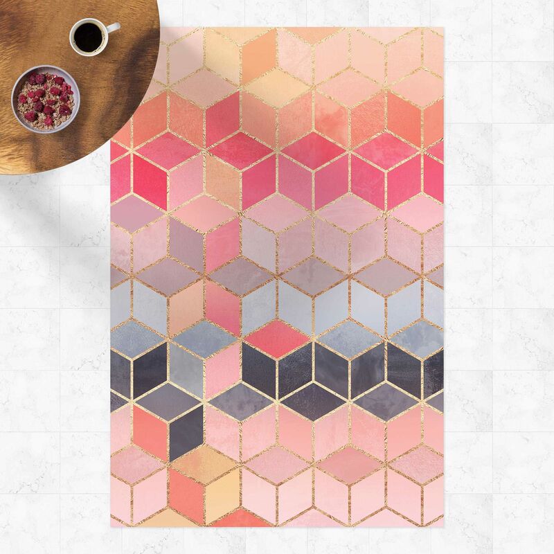 Alfombras vinílicas - Elisabeth Fredriksson - Colourful Pastel Golden Geometrie - Alto 3:2 Dimensión LxA: 90cm x 60cm
Alfombras vinílicas - Elisabeth Fredriksson - Colourful Pastel Golden Geometrie - Alto 3:2 Dimensión LxA: 90cm x 60cm