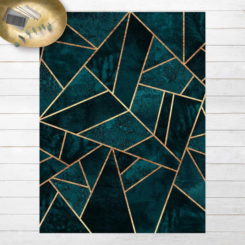 Alfombras vinílicas - Elisabeth Fredriksson - Dark Turquoise With Gold - Alto 4:3 Dimensión LxA: 100cm x 75cm
Alfombras vinílicas - Elisabeth Fredriksson - Dark Turquoise With Gold - Alto 4:3 Dimensión LxA: 100cm x 75cm