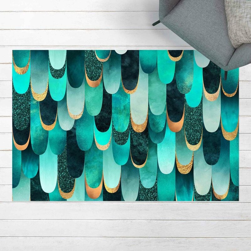 Alfombras vinílicas - Elisabeth Fredriksson - Feathers Gold Turquoise - Apaisado 2:3 Dimensión LxA: 60cm x 90cm
Alfombras vinílicas - Elisabeth Fredriksson - Feathers Gold Turquoise - Apaisado 2:3 Dimensión LxA: 60cm x 90cm