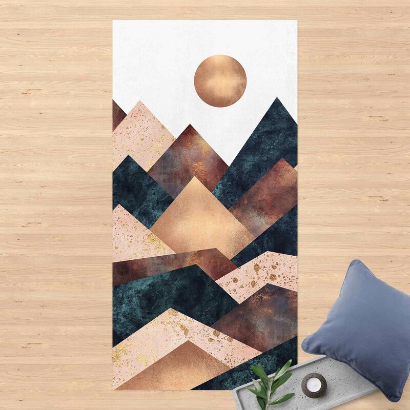 Alfombras vinílicas - Elisabeth Fredriksson - Geometric Mountains Bronze - Alto 2:1 Dimensión LxA: 100cm x 50cm
Alfombras vinílicas - Elisabeth Fredriksson - Geometric Mountains Bronze - Alto 2:1 Dimensión LxA: 100cm x 50cm