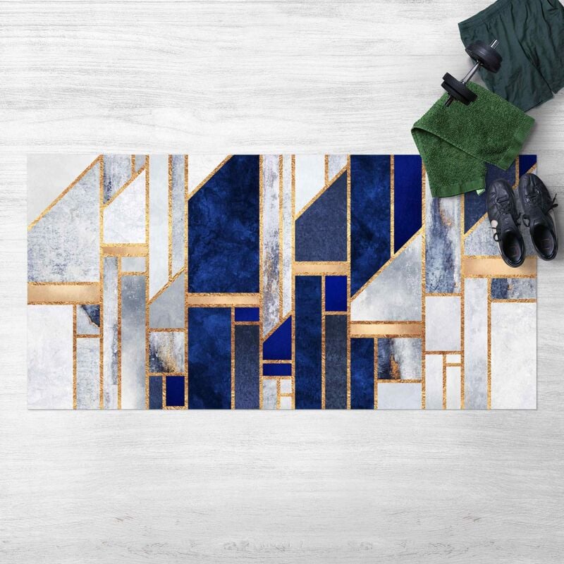 Bilderwelten - Alfombras vinílicas - Elisabeth Fredriksson - Geometric Shapes With Gold - Apaisado 1:2 Dimensión LxA: 110cm x 220cm
Bilderwelten - Alfombras vinílicas - Elisabeth Fredriksson - Geometric Shapes With Gold - Apaisado 1:2 Dimensión LxA: 110cm x 220cm