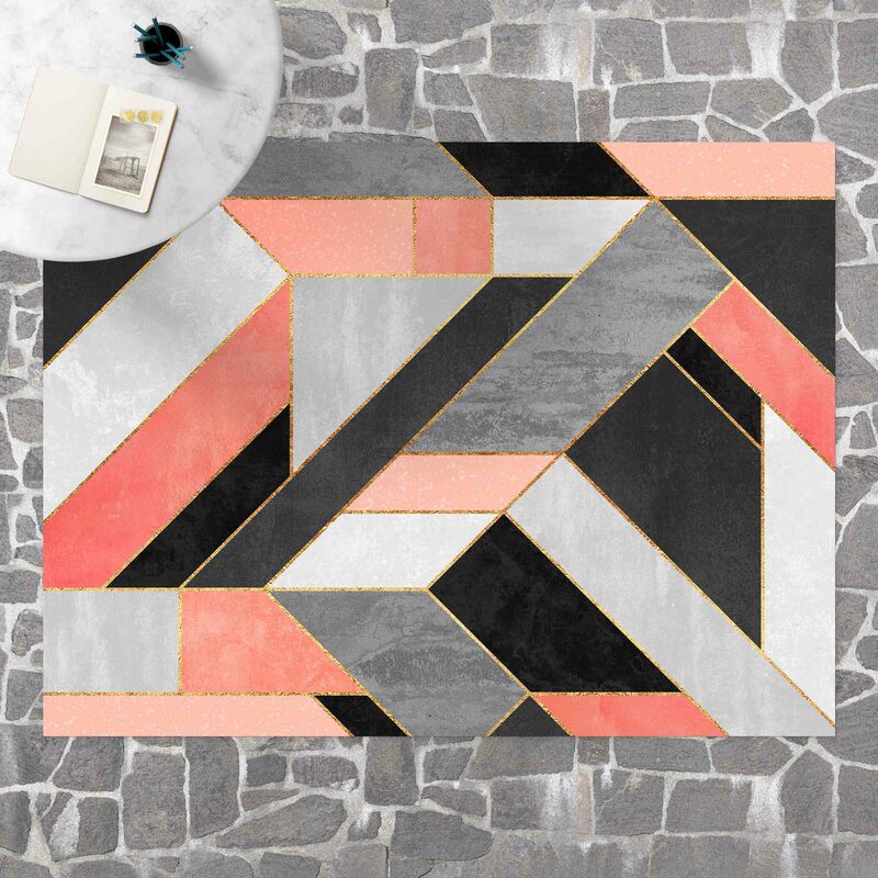 Alfombras vinílicas - Elisabeth Fredriksson - Geometry Pink And Gold - Apaisado 3:4 Dimensión LxA: 75cm x 100cm
Alfombras vinílicas - Elisabeth Fredriksson - Geometry Pink And Gold - Apaisado 3:4 Dimensión LxA: 75cm x 100cm