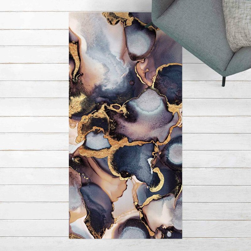 Bilderwelten - Alfombras vinílicas - Elisabeth Fredriksson - Marble Watercolour With Gold - Alto 2:1 Dimensión LxA: 260cm x 130cm
Bilderwelten - Alfombras vinílicas - Elisabeth Fredriksson - Marble Watercolour With Gold - Alto 2:1 Dimensión LxA: 260cm x 130cm