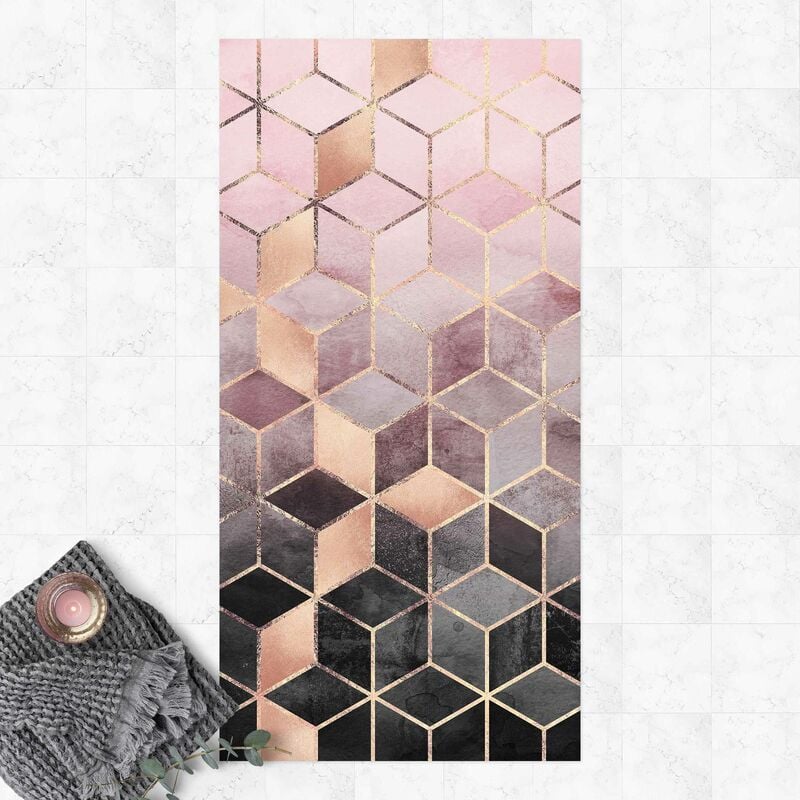 Alfombras vinílicas - Elisabeth Fredriksson - Pink Gray Golden Geometry - Alto 2:1 Dimensión LxA: 80cm x 40cm
Alfombras vinílicas - Elisabeth Fredriksson - Pink Gray Golden Geometry - Alto 2:1 Dimensión LxA: 80cm x 40cm